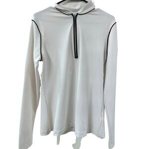 👗 2/$30 👗 White Ladies Cutter and Buck Golf Athletic Pullover sz M
